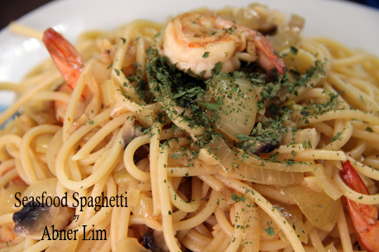 seafood spaghetti